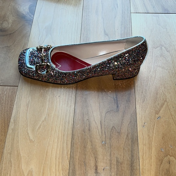 Gucci Lovelight Crystal ballet flat with horsebit - Picture 8 of 15